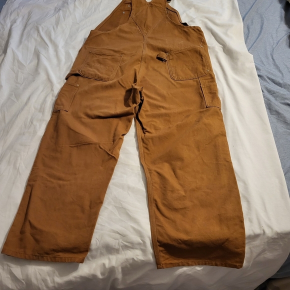 Carhartt mens bibbed overalls size 44X30 - Picture 2 of 7